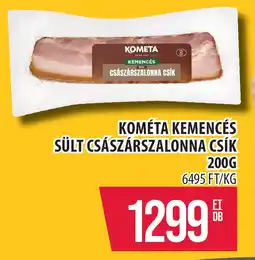 Coop Kométa kemencés sült császárszalonna csík ajánlat