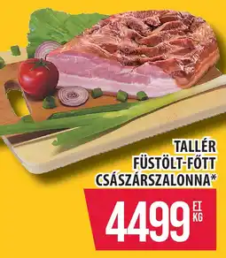 Coop Tallér füstölt-fött császárszalonna ajánlat