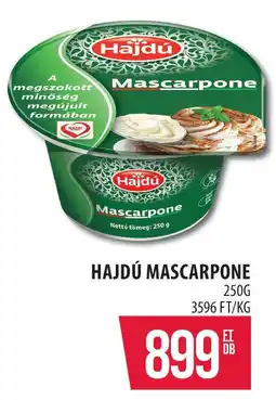 Coop Hajdú mascarpone ajánlat