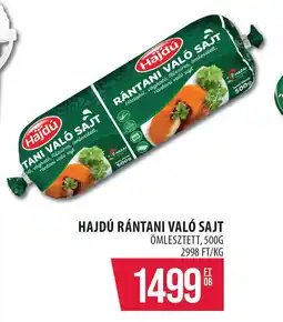 Coop Hajdú rántani való sajt ajánlat