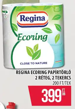 Coop Regina ecoring papírtörlő 2 réteg ajánlat
