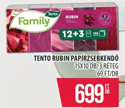 Coop Tento rubin papírzsebkendő ajánlat