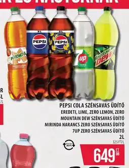 Coop PEPSI COLA SZÉNSAVAS ÜDÍTŐ stb. ajánlat
