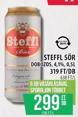 Coop Steffl sör dobozos ajánlat