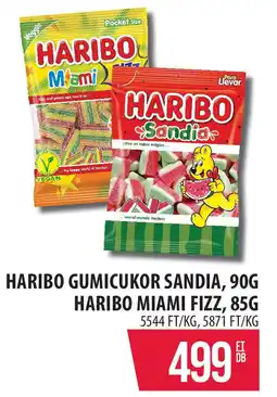 Coop Haribo gumicukor sandia stb. ajánlat
