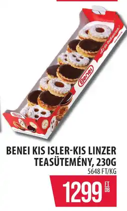 Coop Benei kis isler-kis linzer teasütemény ajánlat