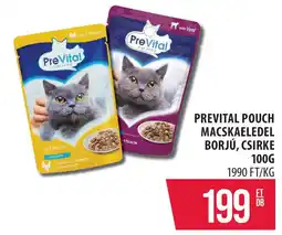 Coop Prevital pouch macskaeledel borjú, csirke ajánlat