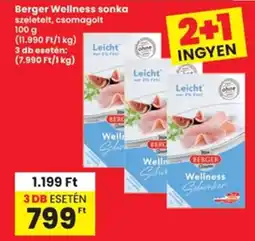 Berger Wellness sonka