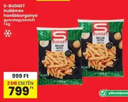 S-budget hullámos hasábburgonya
