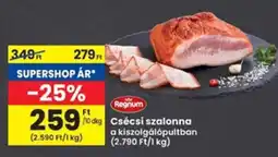 Interspar Regnum csécsi szalonna ajánlat
