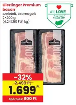 Interspar Gierlinger Premium bacon ajánlat