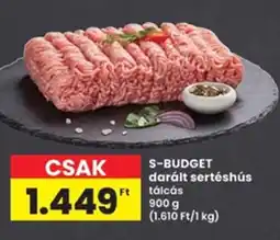 S-budget darált sertéshús
