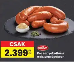 Interspar Regnum pecsenyekolbász ajánlat