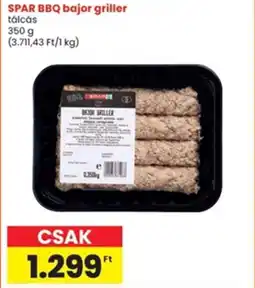 Interspar Spar bbq bajor griller ajánlat