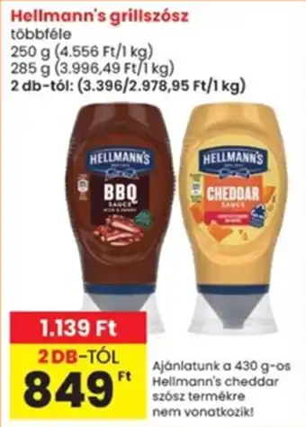 Interspar Hellmann's grillszósz ajánlat