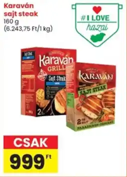 Interspar Karaván sajt steak ajánlat