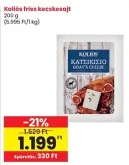 Interspar Koliós friss kecskesajt ajánlat