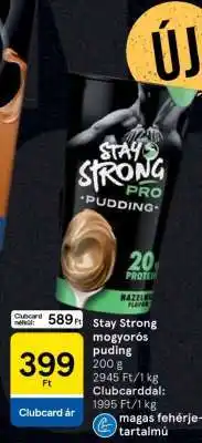 Tesco Stay Strong mogyorós puding ajánlat