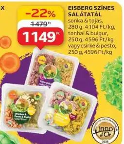 Auchan EISBERG SZÍNES SALÁTATÁL ajánlat