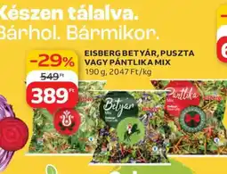 Auchan Eisberg Betyár, Puszta vagy Pántilka Mix ajánlat
