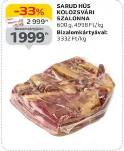 Auchan SARUD HÚS KOLOZSVÁRI SZALONNA ajánlat