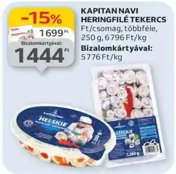 Kapitan Navi Heringfilé Tekercs