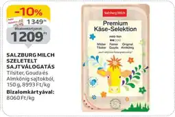 Auchan SALZBURG MILCH SZELETELT SAJTVÁLOGATÁS ajánlat