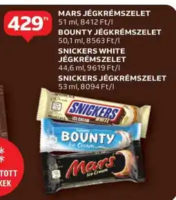 Auchan Mars Jégkrémszelet ajánlat