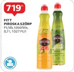 Auchan Fitt Piroska Szörp ajánlat