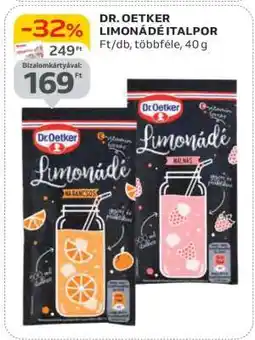Auchan Dr. Oetker Limonádé Italpor ajánlat