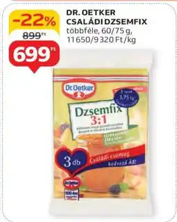 Auchan DR. OETKER CSALÁDI DZSEMFIX ajánlat