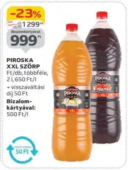 Auchan PIROSKA XXL SZÖRP ajánlat