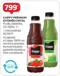 Auchan Cappy Prémium Gyümölcsital ajánlat
