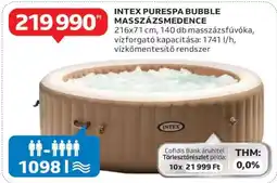 Auchan INTEX PureSpa Bubble Masszázsmedence ajánlat