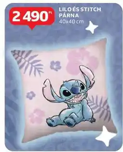 Auchan LILO ÉS STITCH PÁRNA ajánlat