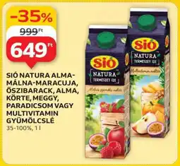Auchan SIÓ Natura Juice ajánlat