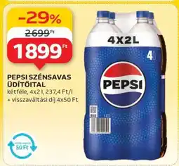 Auchan Pepsi szénsavas üdítőital ajánlat