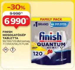 Auchan FINISH Mosogatógép-tabletta ajánlat