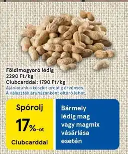Tesco Földimogyoró lédig ajánlat