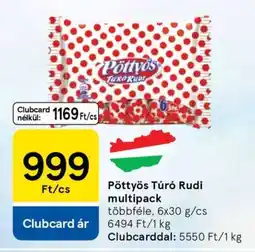 Tesco Pöttyös Túró Rudi Multipack ajánlat