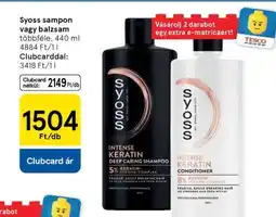 Tesco Syoss sampon vagy balzsam ajánlat