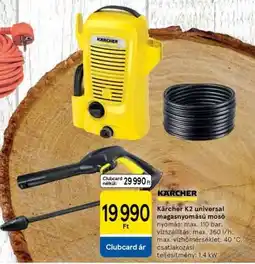Tesco Kärcher K2 univerzál magasnyomású mosó ajánlat