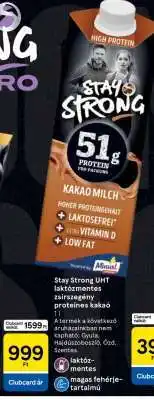 Tesco Stay Strong UHT laktózmentes zsírszegény proteines kakaó ajánlat