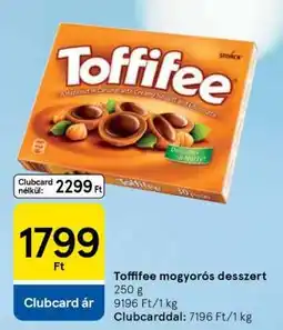 Tesco Toffifee mogyorós desszert ajánlat