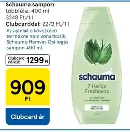 Tesco SCHAUMA Sampon ajánlat