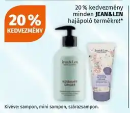 Müller Minden Jean&len hajápoló termékre! ajánlat