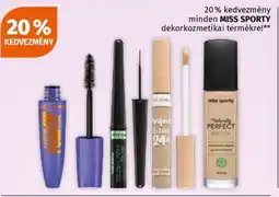 Müller Minden Miss Sporty dekorkozmetikai termékre! ajánlat