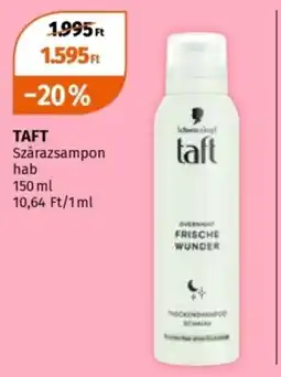 Müller Taft szárazsampon hab ajánlat