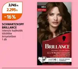 Schwartzkopf brillance intenzív hajfesték
