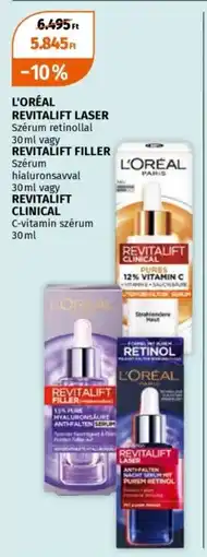 Müller L'oréal revitalift laser stb. ajánlat